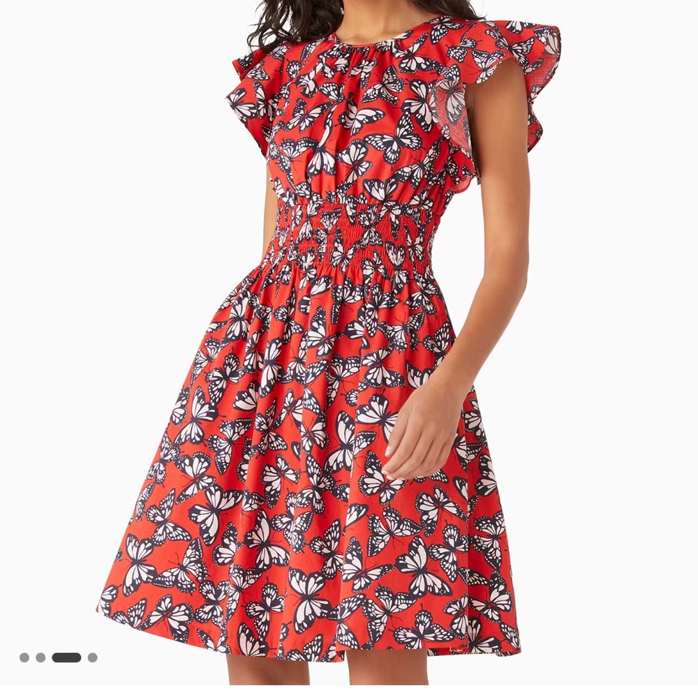 Kate Spade Butterfly Print Dress